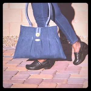 Jeans Hobo Bag (Handmade)